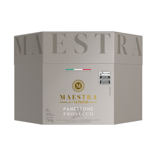 PANETTONE MAESTRA PER LA PASTINA PROSECCO COM UVA PASSA 750G